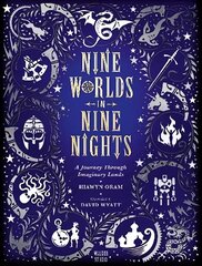 Nine Worlds in Nine Nights: A Journey Through Imaginary Lands цена и информация | Книги для подростков  | 220.lv