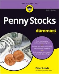 Penny Stocks For Dummies 3rd Edition cena un informācija | Pašpalīdzības grāmatas | 220.lv