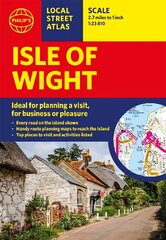 Philip's Isle of Wight Guide Book: Local Street Atlas cena un informācija | Ceļojumu apraksti, ceļveži | 220.lv