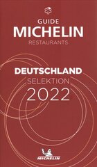 Deutschland - The MICHELIN Guide 2022: Restaurants (Michelin Red Guide) 48th ed. цена и информация | Путеводители, путешествия | 220.lv