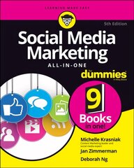 Social Media Marketing All-in-One For Dummies, 5th Edition 5th Edition цена и информация | Книги по экономике | 220.lv