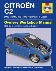 Citroen C2 Petrol & Diesel ('03 - '10) 53 To 60 цена и информация | Путеводители, путешествия | 220.lv