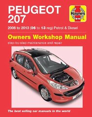 Peugeot 207 ('06 to '13) 06 to 09 цена и информация | Путеводители, путешествия | 220.lv