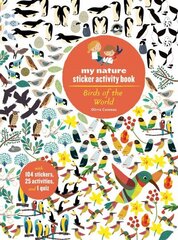 Birds of the World: My Nature Sticker Activity Book cena un informācija | Grāmatas mazuļiem | 220.lv