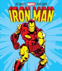 Iron Man: My Mighty Marvel First Book cena un informācija | Grāmatas mazuļiem | 220.lv