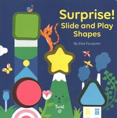 SURPRISE! Slide and Play Shapes цена и информация | Книги для малышей | 220.lv