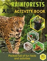 Bear Grylls Sticker Activity: Rainforest цена и информация | Книги для малышей | 220.lv