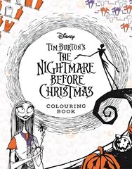 Disney Tim Burton's The Nightmare Before Christmas Colouring Book цена и информация | Книги для самых маленьких | 220.lv
