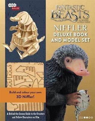 IncrediBuilds - Fantastic Beasts - Niffler: Deluxe model and book set cena un informācija | Grāmatas mazuļiem | 220.lv