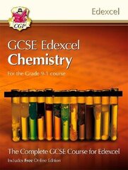 Grade 9-1 GCSE Chemistry for Edexcel: Student Book with Online Edition cena un informācija | Grāmatas pusaudžiem un jauniešiem | 220.lv