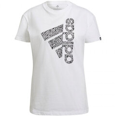 T-SHIRT ADIDAS PERFORMANCE W VRTCL ZBR G T H14695 цена и информация | Женские футболки | 220.lv