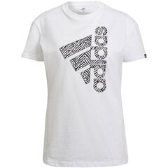 T-SHIRT ADIDAS PERFORMANCE W VRTCL ZBR G T H14695 цена и информация | Футболка женская | 220.lv