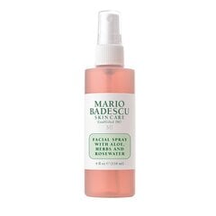 Спрей для лица Mario Badescu с травами алоэ и розовой водой, 118 мл цена и информация | Средства для очищения лица | 220.lv