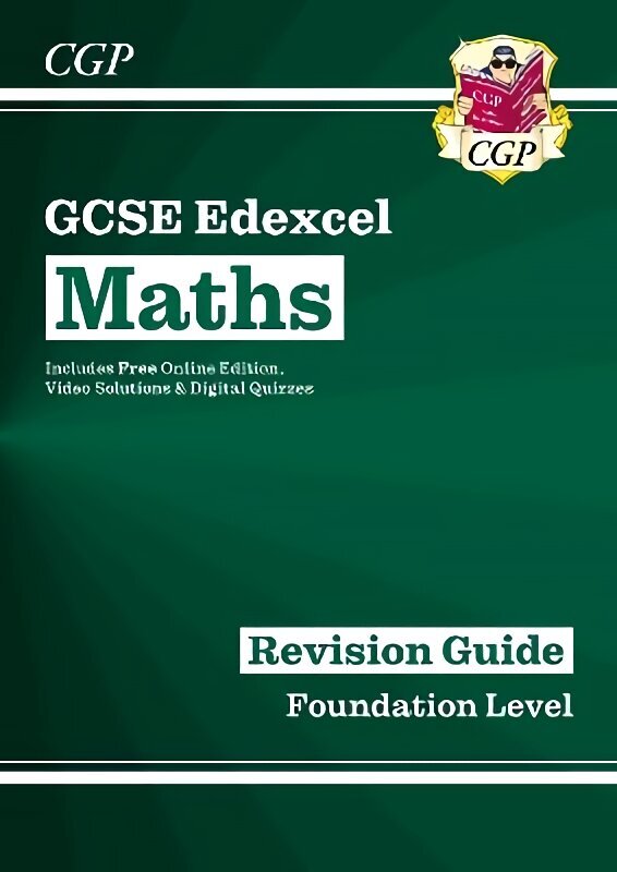 GCSE Maths Edexcel Revision Guide: Foundation inc Online Edition, Videos & Quizzes цена и информация | Grāmatas pusaudžiem un jauniešiem | 220.lv