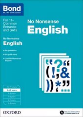 Bond: English: No Nonsense: 9-10 years, 9-10 years цена и информация | Книги для подростков и молодежи | 220.lv