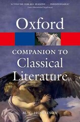 Oxford Companion to Classical Literature 3rd Revised edition cena un informācija | Vēstures grāmatas | 220.lv