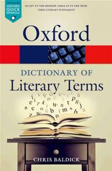 Oxford Dictionary of Literary Terms 4th Revised edition cena un informācija | Vēstures grāmatas | 220.lv