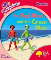 Oxford Reading Tree: Level 4: More Songbirds Phonics: The Red Man and the Green Man, Level 4 cena un informācija | Grāmatas pusaudžiem un jauniešiem | 220.lv