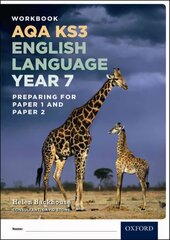 AQA KS3 English Language: Key Stage 3: AQA KS3 English Language: Year 7 test workbook: With all you need to know for your 2021 assessments цена и информация | Книги для подростков и молодежи | 220.lv