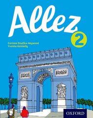 Allez 2, Student book 2 цена и информация | Книги для подростков и молодежи | 220.lv