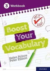 Get It Right: Boost Your Vocabulary Workbook 3 1 цена и информация | Книги для подростков и молодежи | 220.lv