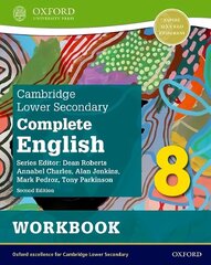 Cambridge Lower Secondary Complete English 8: Workbook (Second Edition) 1 цена и информация | Книги для подростков и молодежи | 220.lv