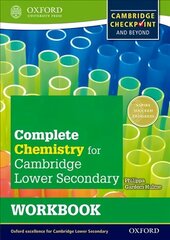 Complete Chemistry for Cambridge Lower Secondary Workbook (First Edition): For Cambridge Checkpoint and beyond cena un informācija | Grāmatas pusaudžiem un jauniešiem | 220.lv