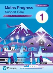 Maths Progress Second Edition Support Book 1: Second Edition 2nd School edition цена и информация | Книги для подростков и молодежи | 220.lv