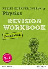 Pearson REVISE Edexcel GCSE (9-1) Physics Foundation Revision Workbook: for home learning, 2022 and 2023 assessments and exams, Foundation, Revise Edexcel GCSE (9-1) Physics Foundation Revision Workbook cena un informācija | Grāmatas pusaudžiem un jauniešiem | 220.lv