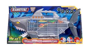 TEAMSTERZ Beast Machines transportieris "Robo haizivs" cena un informācija | Rotaļlietas zēniem | 220.lv