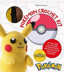 Pokemon Crochet Kit: Kit includes everything you need to make Pikachu and instructions for 5 other Pokemon cena un informācija | Grāmatas par veselīgu dzīvesveidu un uzturu | 220.lv