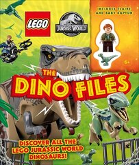 LEGO Jurassic World The Dino Files: with LEGO Jurassic World Claire Minifigure and Baby Raptor! cena un informācija | Grāmatas pusaudžiem un jauniešiem | 220.lv