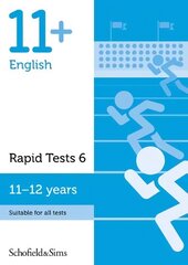 11plus English Rapid Tests Book 6: Year 6-7, Ages 11-12 цена и информация | Книги для подростков и молодежи | 220.lv