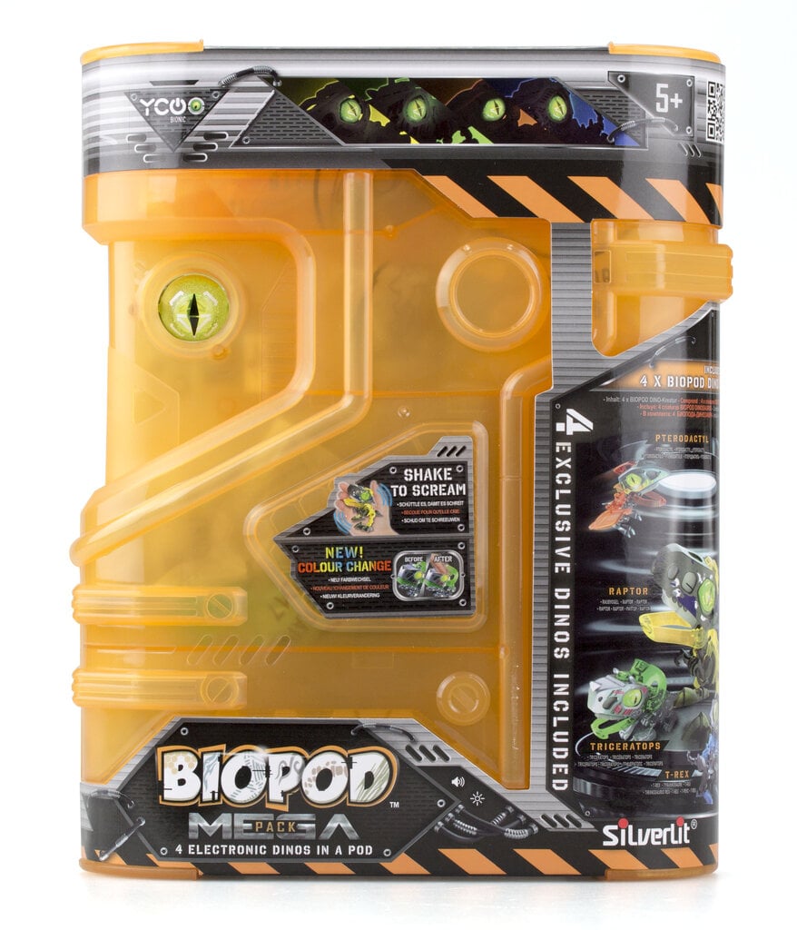 SILVERLIT YCOO Robots Biopod mega komplekts cena un informācija | Rotaļlietas meitenēm | 220.lv