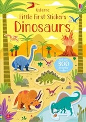Little First Stickers Dinosaurs cena un informācija | Grāmatas pusaudžiem un jauniešiem | 220.lv