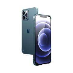 Bezrāmju caurspīdīgs apvalks priekš iPhone 12 (6,1″) cena un informācija | Telefonu vāciņi, maciņi | 220.lv