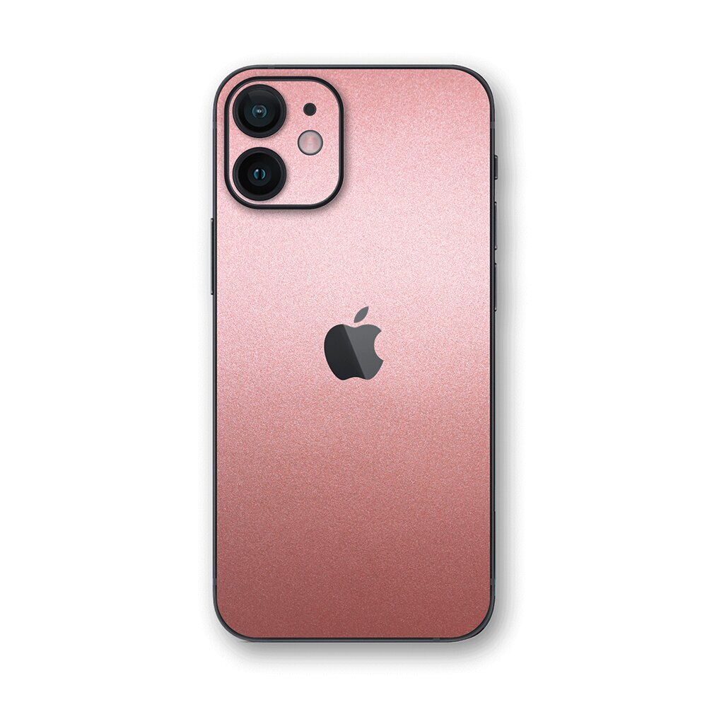Glitter uzlīme priekš iPhone 12 (6,1″) – Rozā zelts cena un informācija | Telefonu vāciņi, maciņi | 220.lv