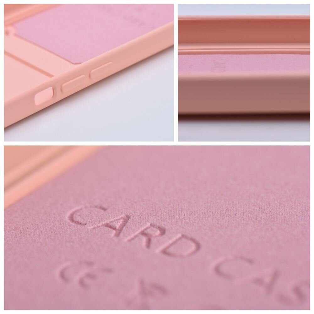 Forcell CARD apvalks priekš iPhone 7/8/SE 2020 (4.7″) – Rozā cena un informācija | Telefonu vāciņi, maciņi | 220.lv