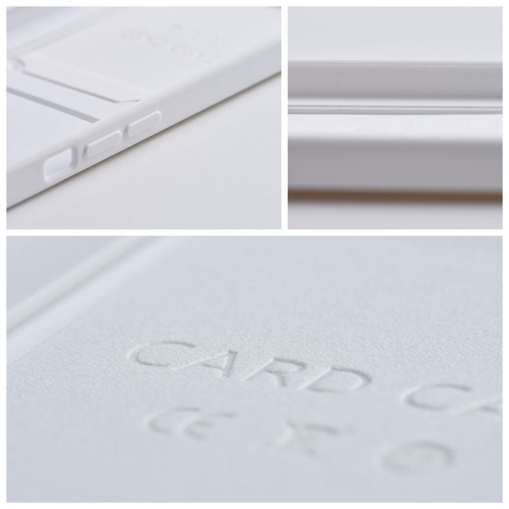 Forcell CARD apvalks priekš iPhone 7/8/SE 2020 (4.7″) – Balts cena un informācija | Telefonu vāciņi, maciņi | 220.lv
