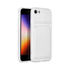 Чехол Forcell Card для iPhone 7/8/SE 2020 (4.7″) — Белый цена и информация | Чехлы для телефонов | 220.lv