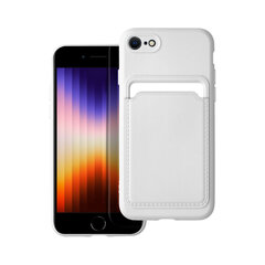 Чехол Forcell Card для iPhone 7/8/SE 2020 (4.7″) — Белый цена и информация | Чехлы для телефонов | 220.lv