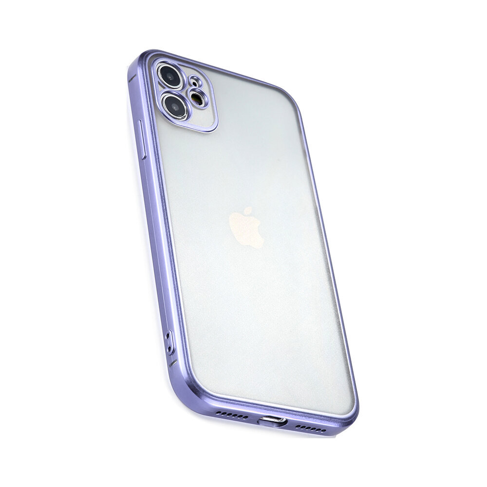Matēts silikona apvalks 2020 priekš iPhone 7/8/SE (2020) (4,7″) – Violets цена и информация | Telefonu vāciņi, maciņi | 220.lv