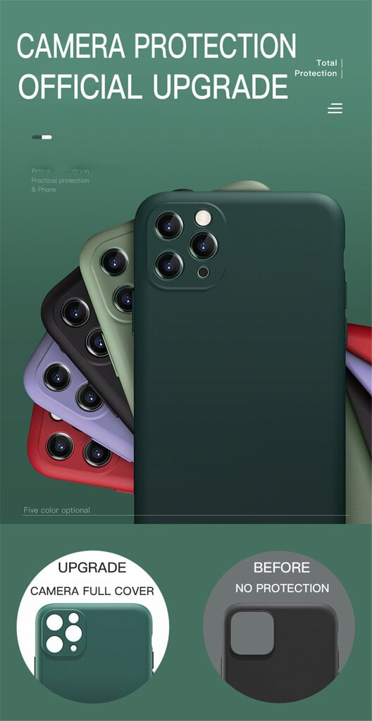 Silikona apvalks priekš iPhone 11 Pro Max (6,5″) – Dzeltens cena un informācija | Telefonu vāciņi, maciņi | 220.lv