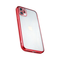 Matēts silikona apvalks 2020 priekš iPhone 11 Pro Max (6,5″) – Sarkans cena un informācija | Telefonu vāciņi, maciņi | 220.lv