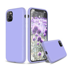 Silikona apvalks priekš iPhone 11 Pro Max (6,5″) – Violets cena un informācija | Telefonu vāciņi, maciņi | 220.lv