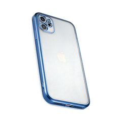 Matēts silikona apvalks 2020 priekš iPhone 11 Pro (5,8″) – Sinine cena un informācija | Telefonu vāciņi, maciņi | 220.lv