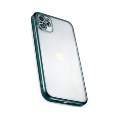 Matēts silikona apvalks 2020 priekš iPhone 11 Pro (5,8″) – Tumši zaļa cena un informācija | Telefonu vāciņi, maciņi | 220.lv