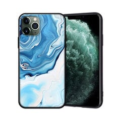 Silikona apvalks priekš iPhone XR (6,1″) – Blue Damasco cena un informācija | Telefonu vāciņi, maciņi | 220.lv