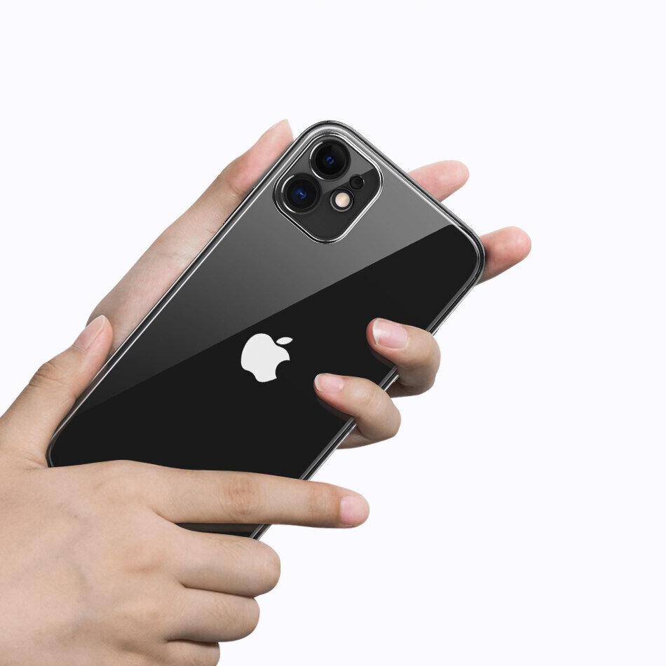 Silikona apvalks 2020 priekš iPhone XR (6,1″) – Melns cena un informācija | Telefonu vāciņi, maciņi | 220.lv
