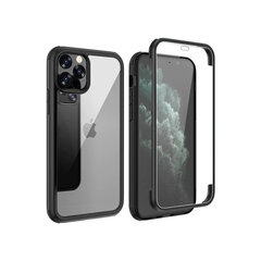 Ultimate360 silikona apvalks priekš iPhone XS Max (6,5″) – Melns cena un informācija | Telefonu vāciņi, maciņi | 220.lv